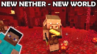 Into the NEW Nether in a NEW World! Minecraft (Bedrock) Nintendo Switch