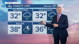 SE Wisconsin Weather: Evening showers end for chilly Tuesday night