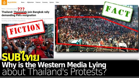 Why is the Western Media Lying about Thailand's Protests?