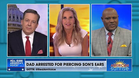 DAD ARRESTED OVER PIERCING SON'S EARS?