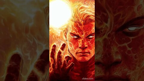 La Antorcha Humana (Human Torch) 4F | Poderes y Habilidades - Comics Story #shorts #marvel #comics