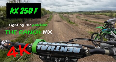 The ranch mx | 4k motocross kx250f battle |dji action 4