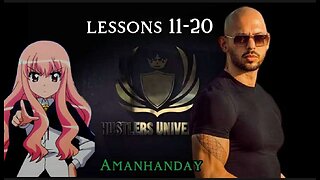 Amanhanday - Andrew Tate Hustler's University lessons 1-10 review
