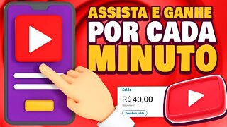 COMO GANHAR DINHEIRO ASSISTINDO VIDEOS no YOUTUBE [CONTINUA PAGANDO] Ganhe Dinheiro por Minuto