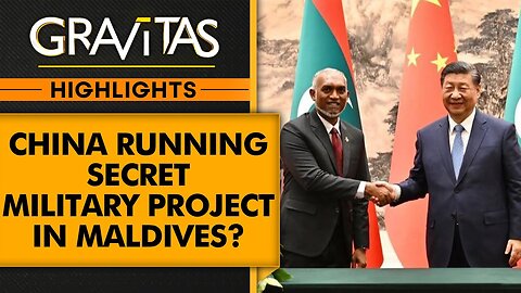 A secret Chinese military base in Maldives to counter India? | latest news