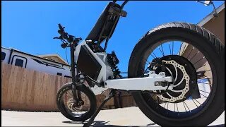 Cs20 sur-ron /super 73 type e-bike after 2 weeks.