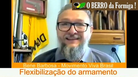 Bene Barbosa mais uma vez dá surra em desarmamentistas petistas na TV Câmara