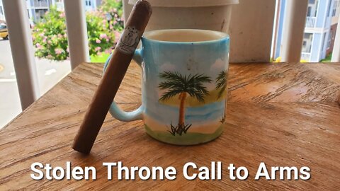 Stolen Throne Call to Arms cigar review