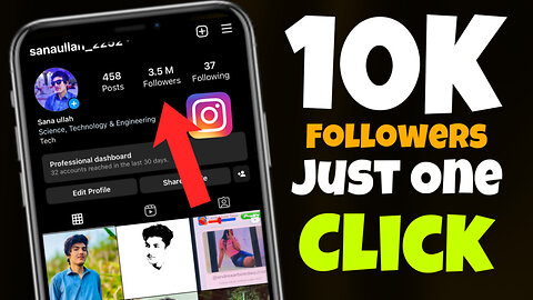 WITHOUT LOGIN GET FREE 10K FOLLOWERS ON INSTAGRAM FREE|NO LOGIN| TECH DEO PASHTO