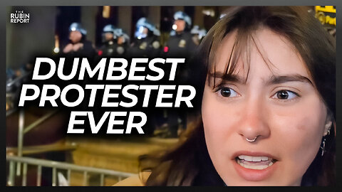 Cameraman Stunned as Protester Admits This on Camera