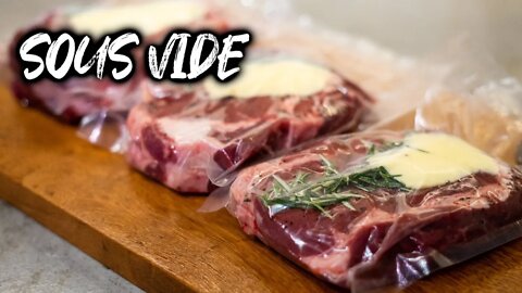 ENTRECOTE NO SOUS VIDE