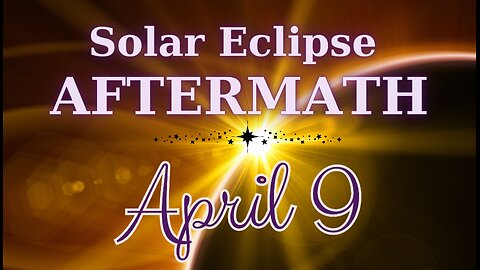 Solar Eclipse AFTERMATH - April 9, 2024