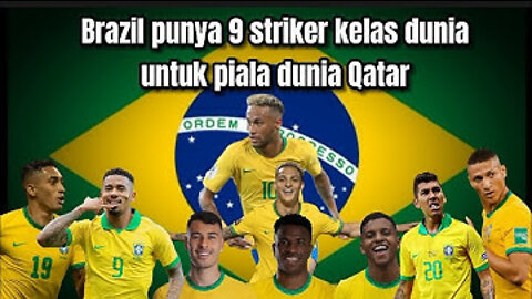 9 Pemain MEMATIKAN TIMNAS Brazil Paling di unggulkan Juara Piala Dunia 2022 ‼️