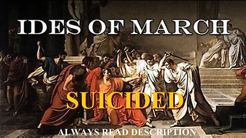 BEWARE THE IDES OF MARCH PARASITES (UPDATED WITH SUICIDED VICTIM)