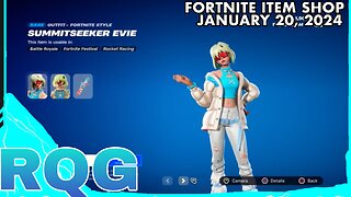 "NEW" SUMMUTSEEKER EVIE IS FINALLY HERE! FORTNITE ITEM SHOP (January 20, 2024)