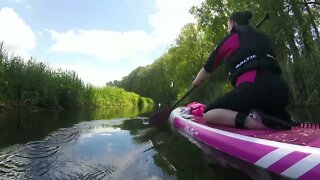 SUP Newbies, river Wensum Norfolk 08.06.22