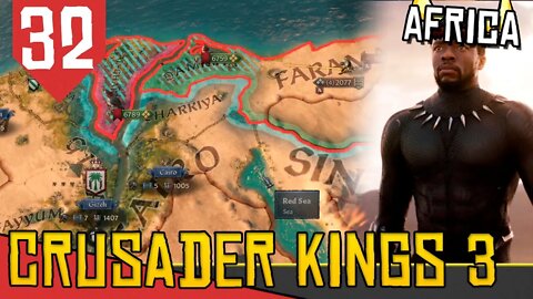 Invasão + CRUZADA no Califado - Crusader Kings III Daura #32 [Gameplay PT-BR]