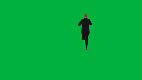Green Screen –Biden walking away