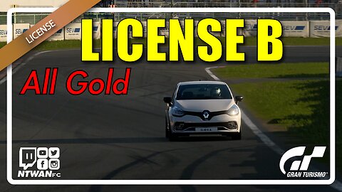 License B - All Gold | Gran Turismo 7 | License