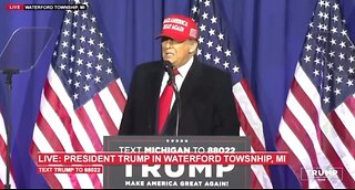 TRUMP IN WATERFORD TWP, MI 2/17/24