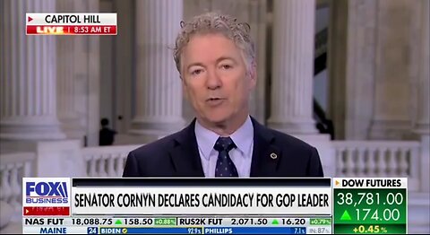 Sen Rand Paul: No To GOP Leadership For Senate Leader