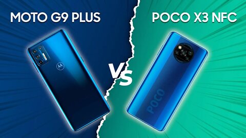 POCO X3 NFC vs MOTO G9 PLUS - Batalha de Câmeras