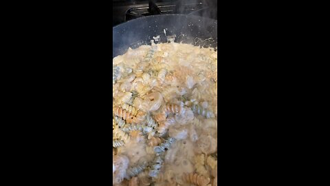 Shrimp pasta