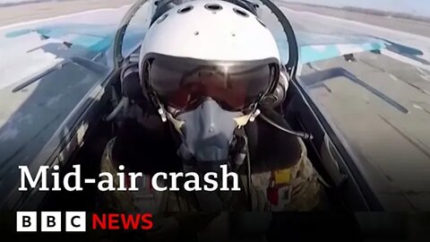 Ukrain war: Fighter ace and two other pilots killed in mid-air crash - BBC News