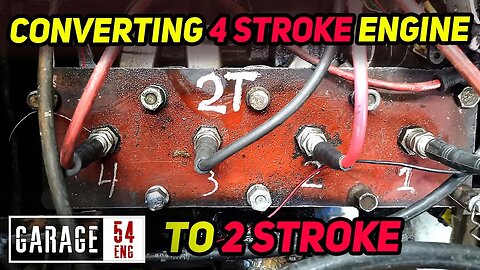 4 stroke to 2 stroke Lada engine conversion
