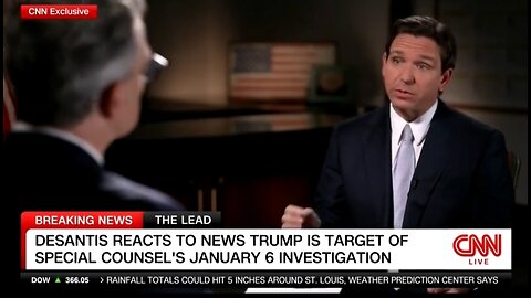 DeSantis on CNN: I Hope Trump Doesn’t Get Charged