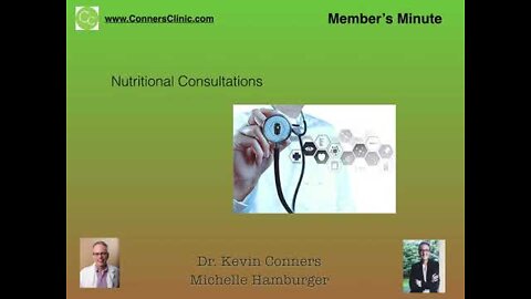 Nutritional Consultation | Dr. Kevin Conners - Conners Clinic