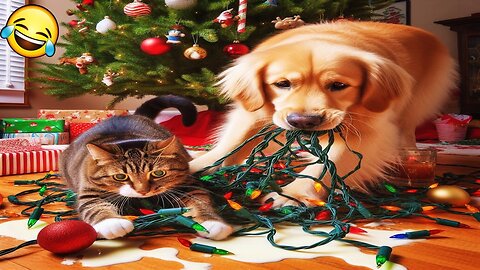 Cuteness and Fun Explosion: The Christmas Special with Pets that Will Bring Laughter!🎄🐾