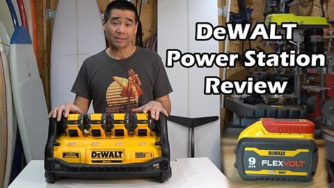 DEWALT® FLEXVOLT Portable Power Station and Charger Review DCB1800