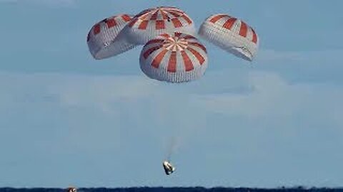 NasaKiVideoz(SpaceX Crew Dragon Returns from Space Station on Demo-1 Mission)@waqarzaka@elonmusk