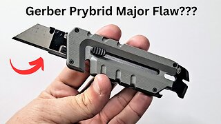 Warning: Major Flaw in Gerber Prybrid Utility Knife