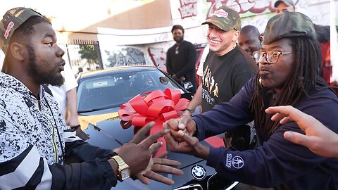 Rock, Paper, Scissors for a BMW in Compton!