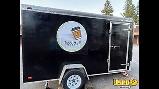 2008 8' x 12' Coffee Concession Trailer | Mobile Beverage Unit for Sale in Oregon