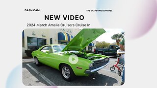 2024 March Amelia Cruisers Cruise In Dash Cam