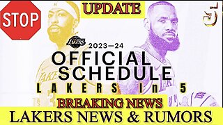 Lakers Full Schedule Released!