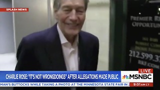 Charlie Rose Denied Sexual Allegations Before Apologetic Response