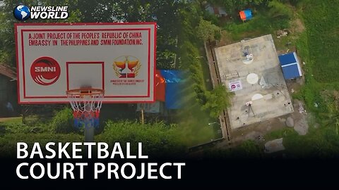 SMNI Foundation & Chinese Embassy inaugurate new basketball court in Brgy. Cabariwan, Dagami, Leyte