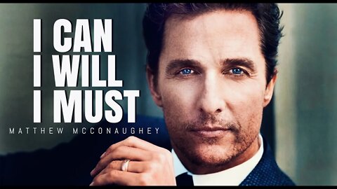 Matthew McConaughey 4 MINUTES FOR THE NEXT 40 YEARS OF YOUR LIFE- Powerful Motivational Speech Video