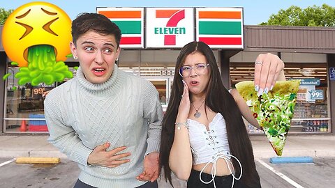 Eating ONLY Gas Station Food for 24 HOURS.. **bad idea**