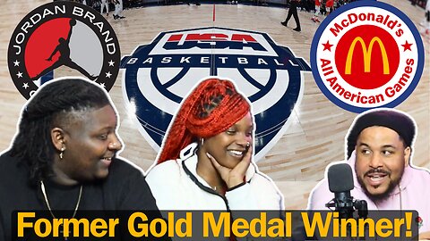 Former Team USA Gold Medal winner, Jordan Brand, and McDonald’s All American player😱👏👏