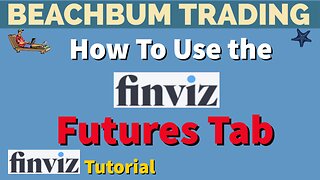 How To Use the FinViz Futures Tab | How To Use FinViz | FinViz Futures Tab | FinViz Tutorial |