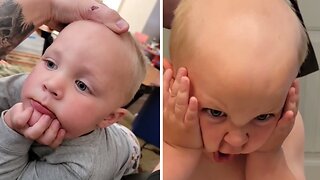 Kid Shows Off His Hilarious New Haircut