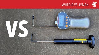 Wheeler vs Lyman: Mechanical vs Electronic trigger gauge