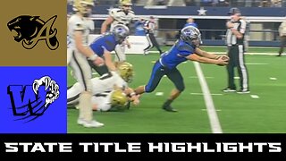 2022 Westbrook vs Abbott State Championship Highlights