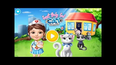 Play Kids Games | Fun Baby Care Kids |Sweet Baby Girl Cat Shelter Kids Learn Play Fun