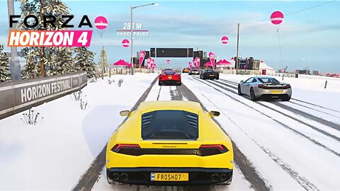 LAMBORGHINI HURACAN LP 610-4 - Circuit Race - Forza Horizon 4 - PC Gameplay - Full HD